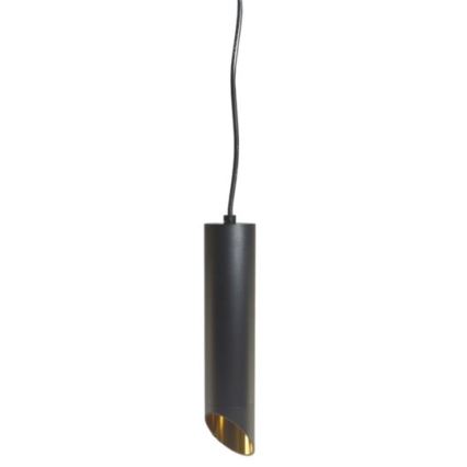 Підвісна люстра VALDA 1xGU10/60W/230V 132 см чорний