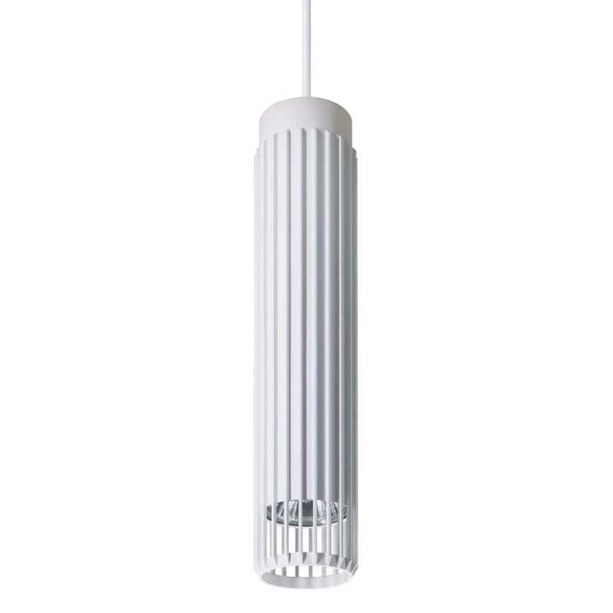 Підвісна люстра VERTICAL 1xGU10/8W/230V білий