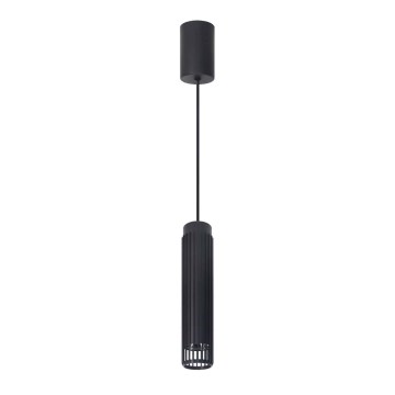 Підвісна люстра VERTICAL 1xGU10/8W/230V чорний