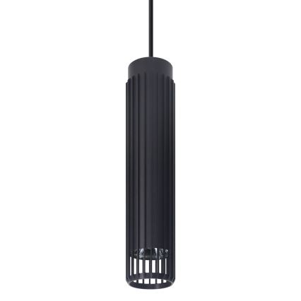 Підвісна люстра VERTICAL 1xGU10/8W/230V чорний