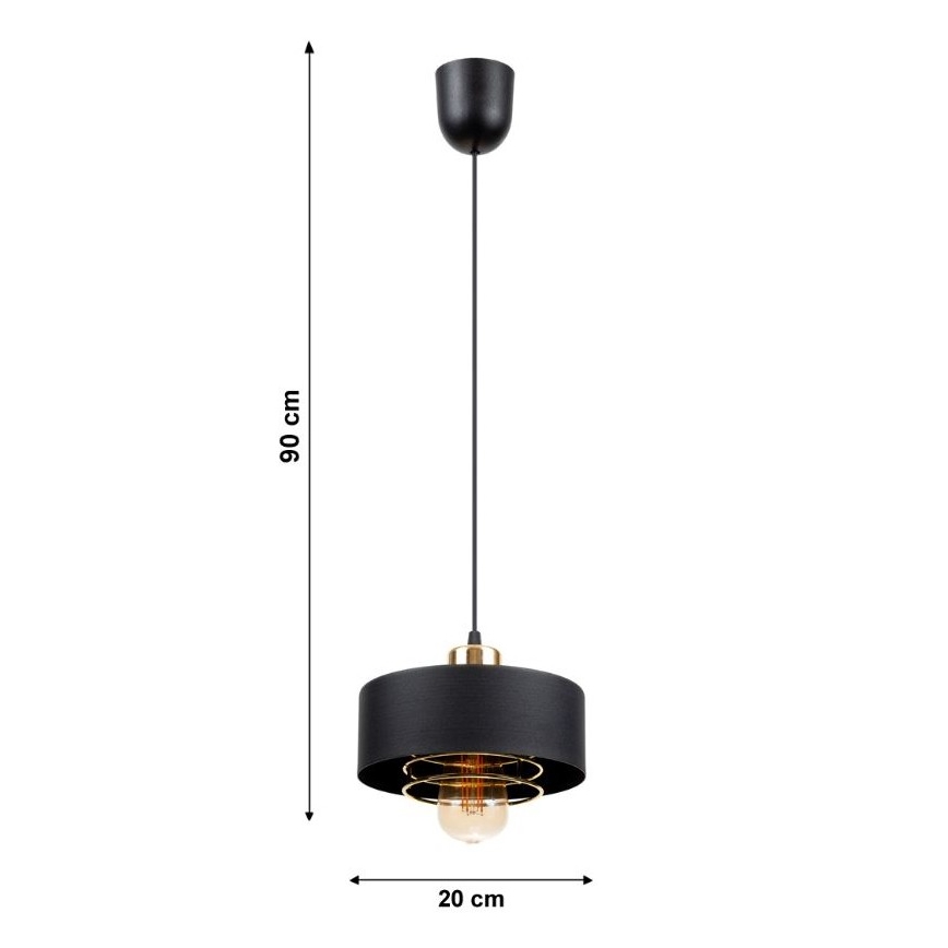 Підвісна люстра VEST 1xE27/60W/230V