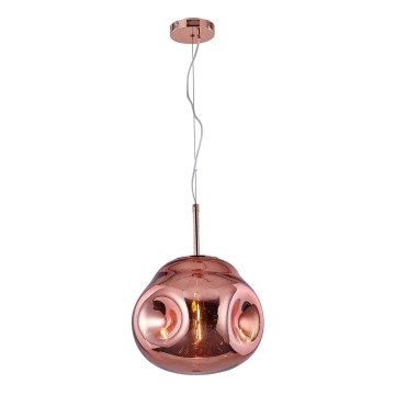 Підвісна люстра VITRO 1xE27/10W/230V діаметр 35 cm rose gold