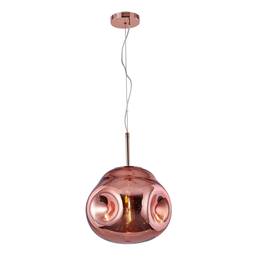 Підвісна люстра VITRO 1xE27/10W/230V діаметр 35 cm rose gold