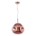 Підвісна люстра VITRO 1xE27/10W/230V діаметр 35 cm rose gold