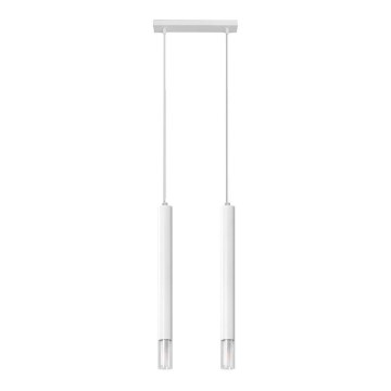Підвісна люстра VIZIER 2xG9/40W/230V білий