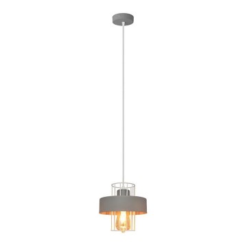 Підвісна люстра VOLTA 1xE27/15W/230V сірий
