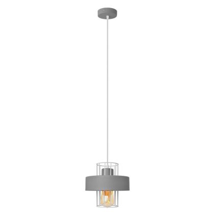 Підвісна люстра VOLTA 1xE27/15W/230V сірий