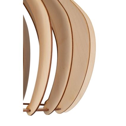 Підвісна люстра WILL 1xE27/60W/230V чорний