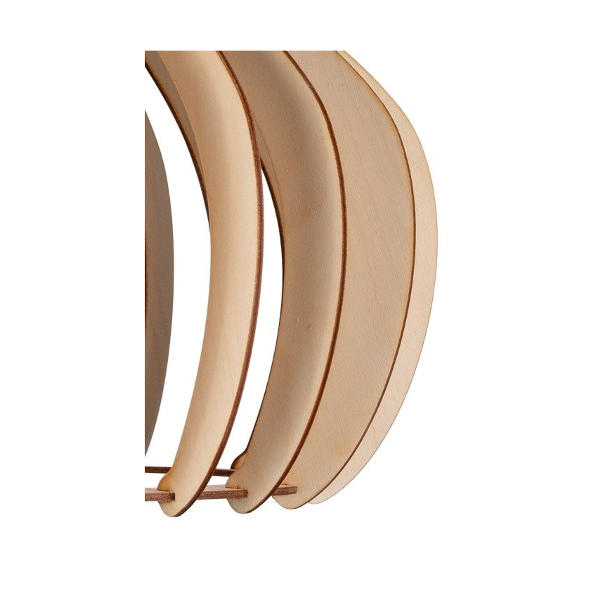 Підвісна люстра WILL 1xE27/60W/230V чорний