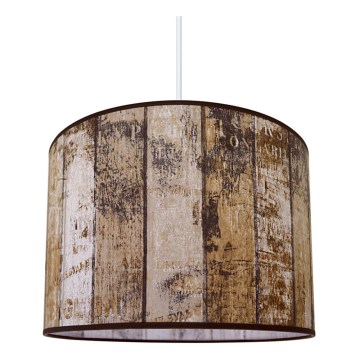 Підвісна люстра WOOD 1xE27/60W/230V