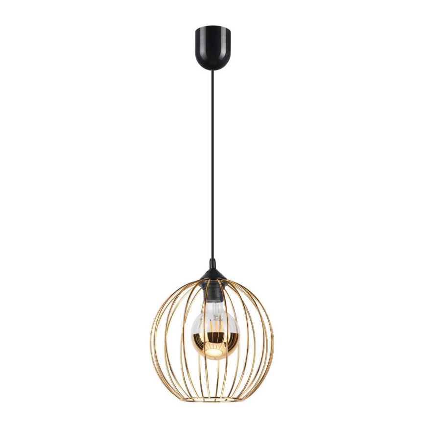 Підвісна люстра ZOYA 1xE27/60W/230V золотий