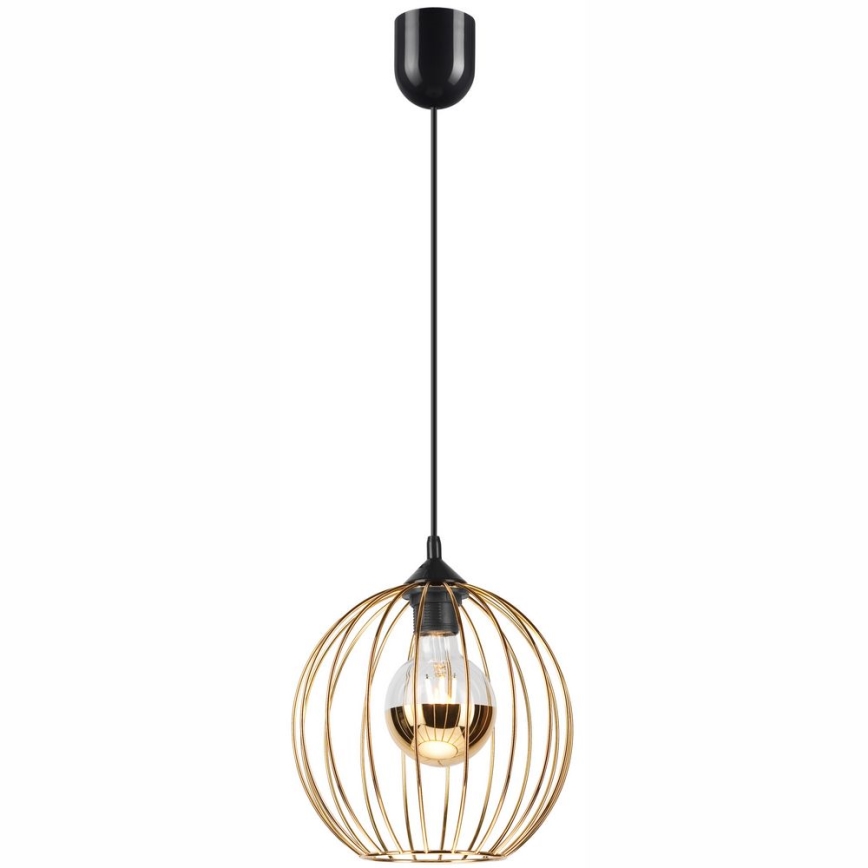 Підвісна люстра ZOYA 1xE27/60W/230V золотий