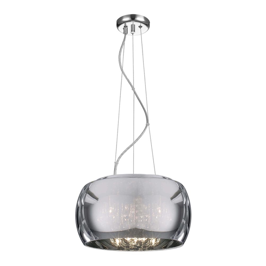 Підвісна ORCHIDE 5xG9/3W/230V глянцевий хром
