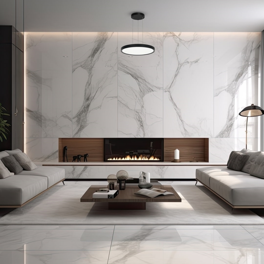 Підвісна система для світильників MAQ 18W/24W/50W 1 м чорний