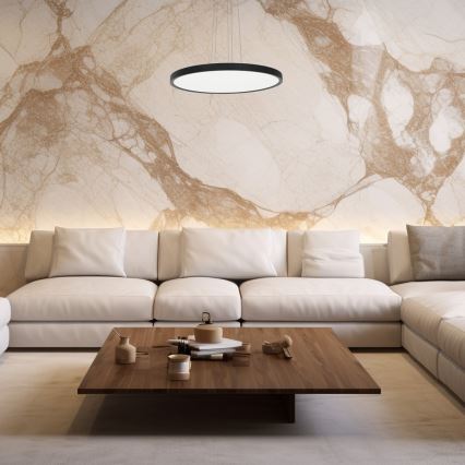 Підвісна система для світильників MAQ 32W/40W 1м чорна