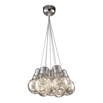 Підвісна світлодіодна люстра BULBS LED/30W/230V глянцевий хром
