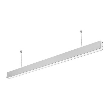 Підвісна світлодіодна люстра SAMSUNG CHIP LED/40W/230V 4000K срібний
