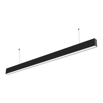 Підвісна світлодіодна люстра SAMSUNG CHIP LED/40W/230V 6400K чорна