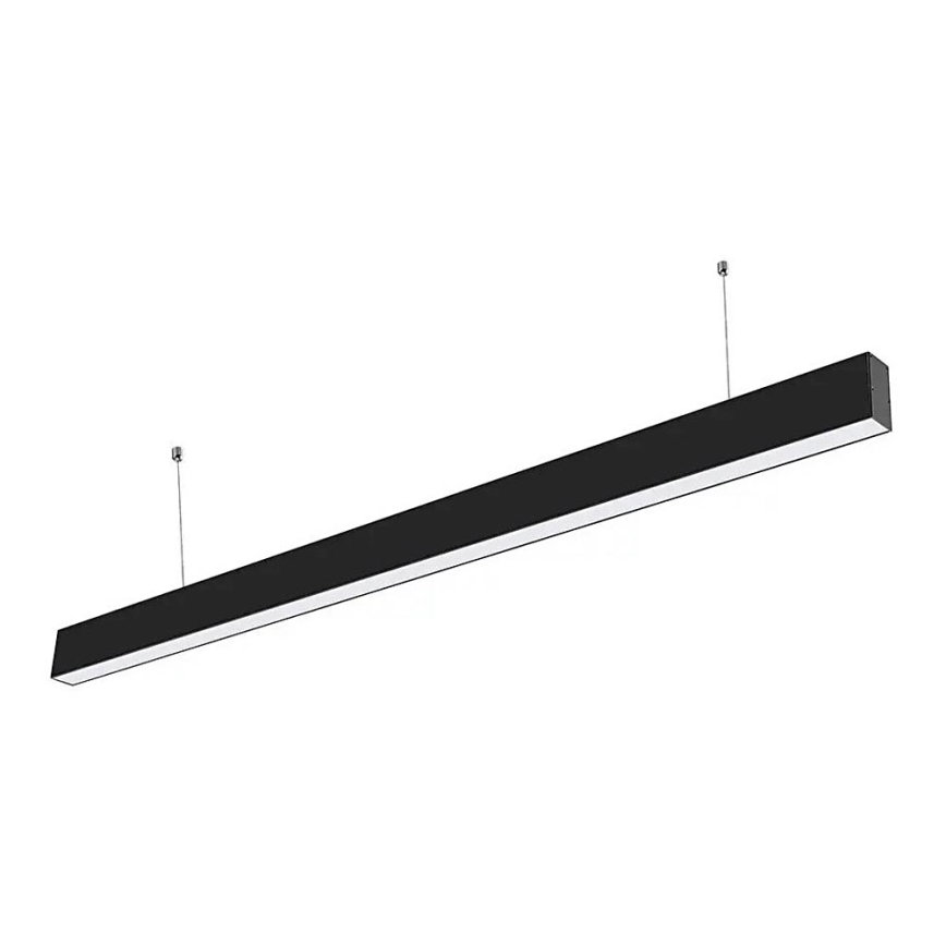 Підвісна світлодіодна люстра SAMSUNG CHIP LED/40W/230V 6400K чорна