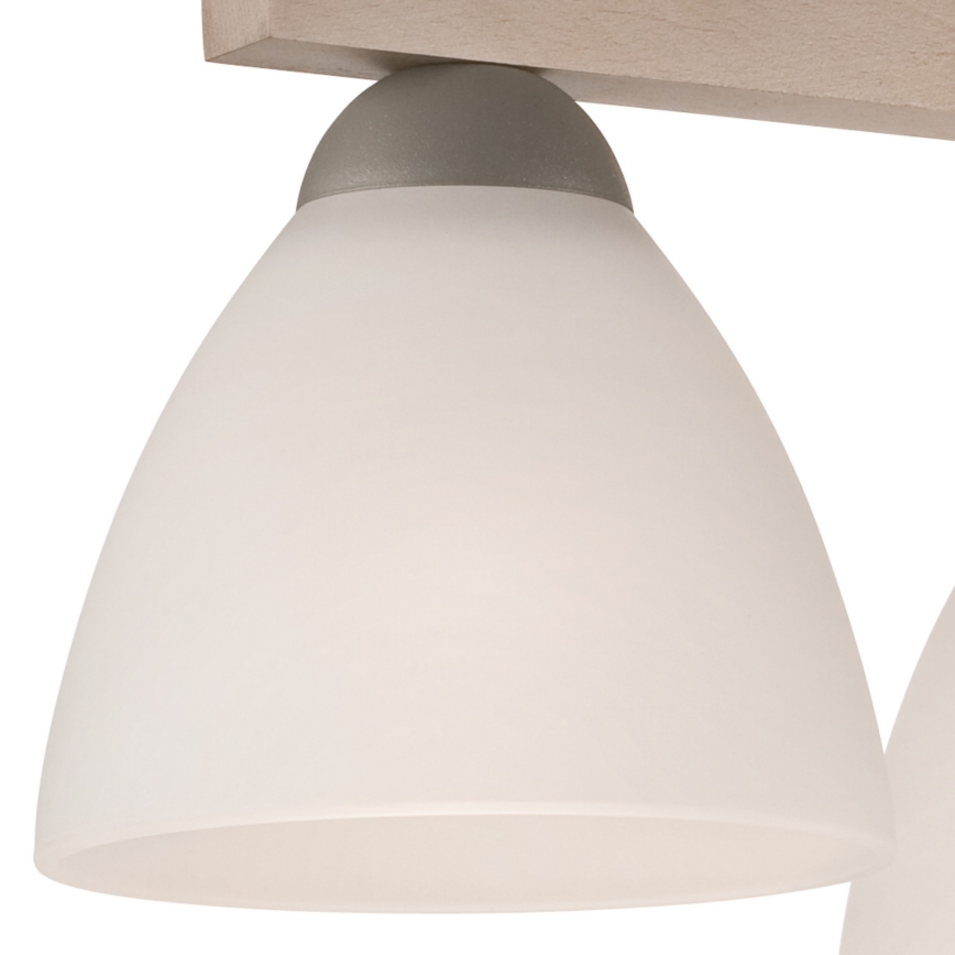 Накладна люстра ADRIANO 3xE27/60W/230V бук
