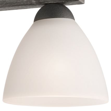 Накладна люстра ADRIANO 3xE27/60W/230V бук