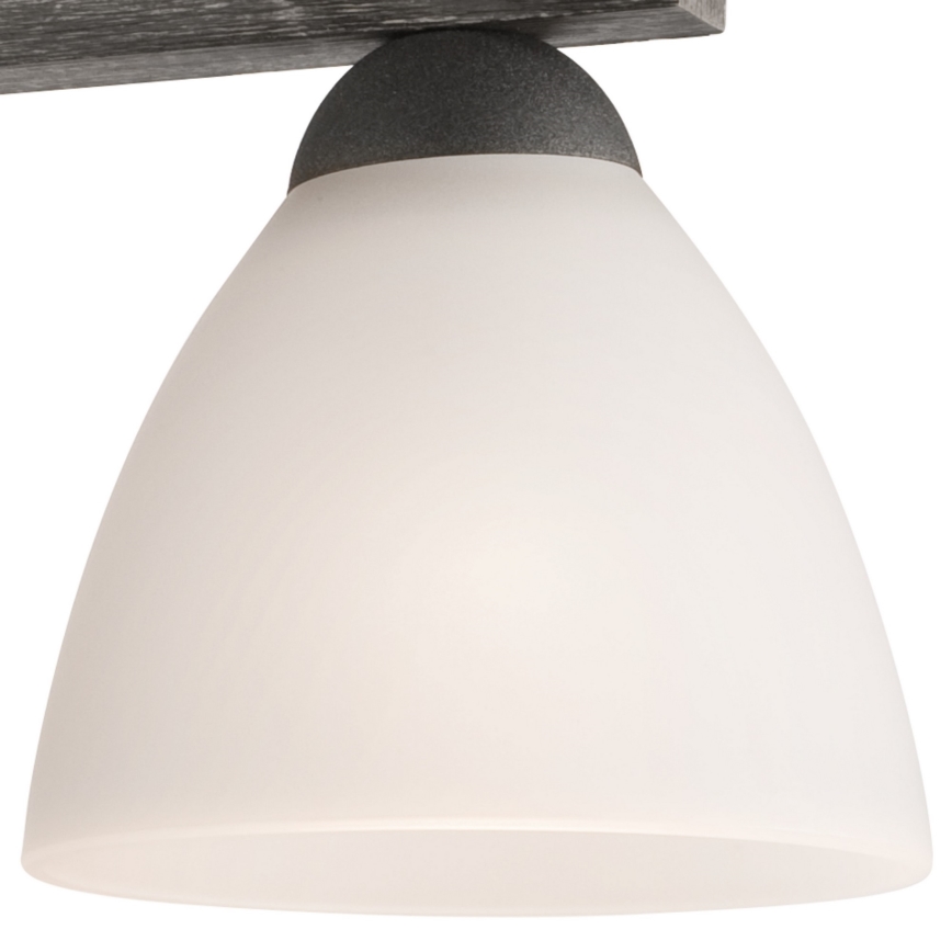 Накладна люстра ADRIANO 3xE27/60W/230V бук