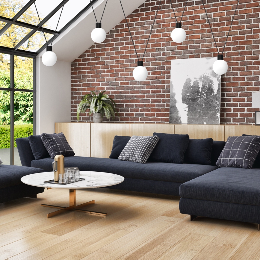 Люстра на тросі CAPRI 1xG9/7W/230V