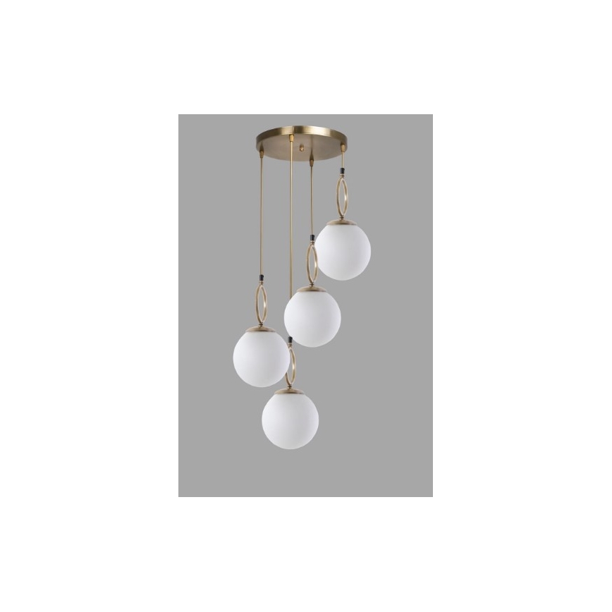 Люстра на тросі MORINO 4xE27/60W/230V