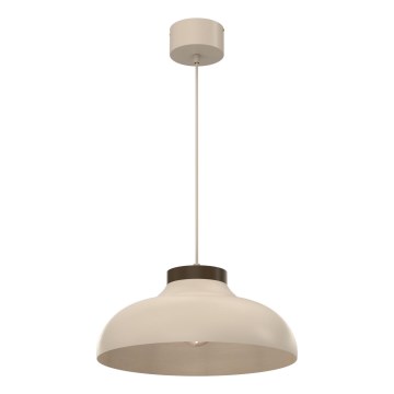 Підвісний світильник на шнурі BASCA 1xE27/15W/230V бежевий/коричневий