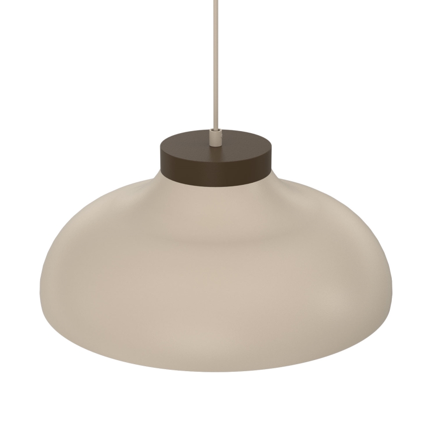 Підвісний світильник на шнурі BASCA 1xE27/15W/230V бежевий/коричневий
