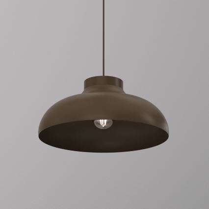 Підвісний світильник на шнурі BASCA 1xE27/15W/230V коричневий