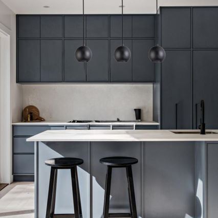 Підвісний світильник на тросі 1xGU10/10W/230V, діаметр 11 см, з масиву ясена