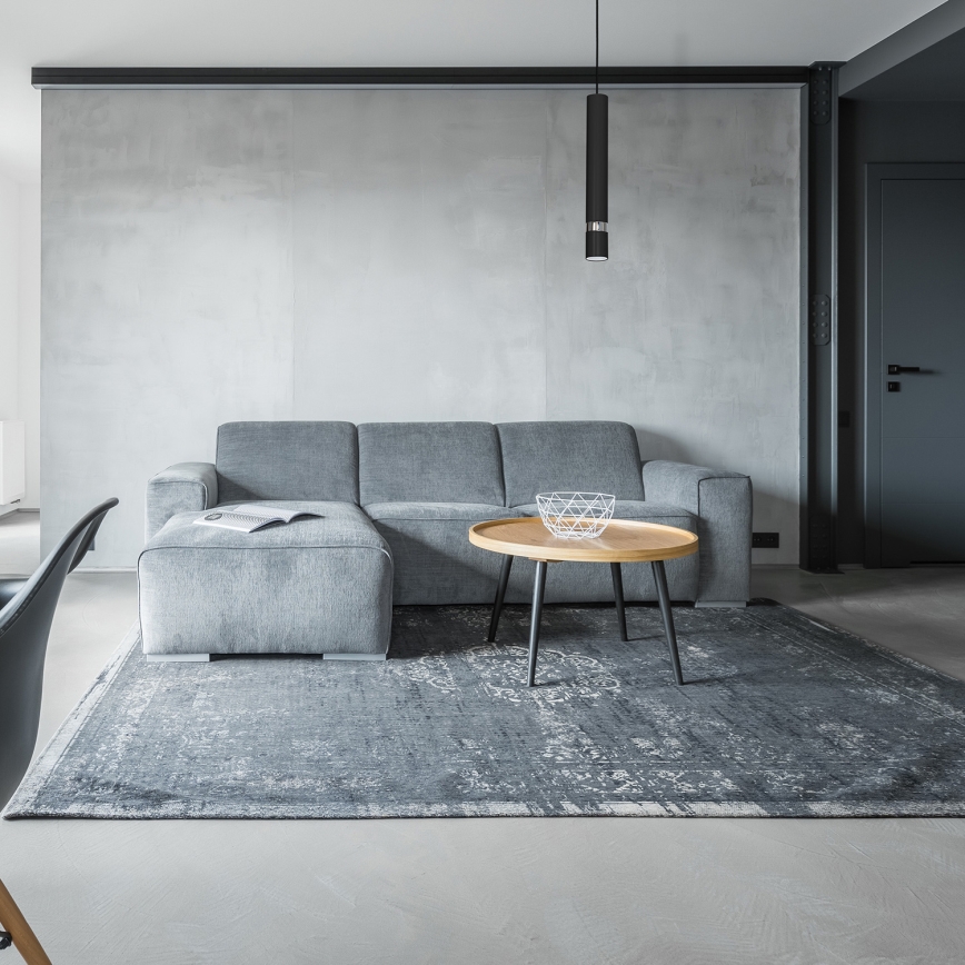 Підвісний світильник на тросі JOKER 1xGU10/25W/230V чорний/глянсовий хром