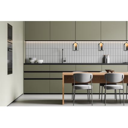 Підвісний світильник на тросі KLEA 1xG9/15W/230V, димчасто-чорний