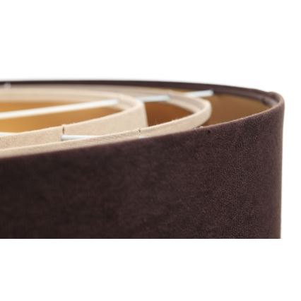 Підвісний світильник на тросі TRINITI 1xE27/60W/230V коричневий/золотий/бежевий