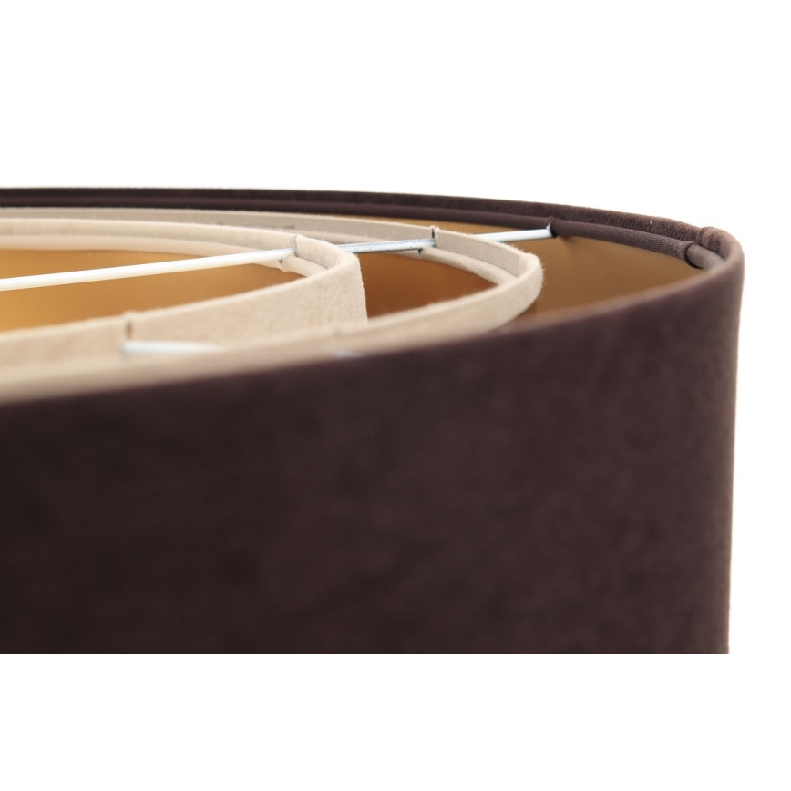 Підвісний світильник на тросі TRINITI 1xE27/60W/230V коричневий/золотий/бежевий