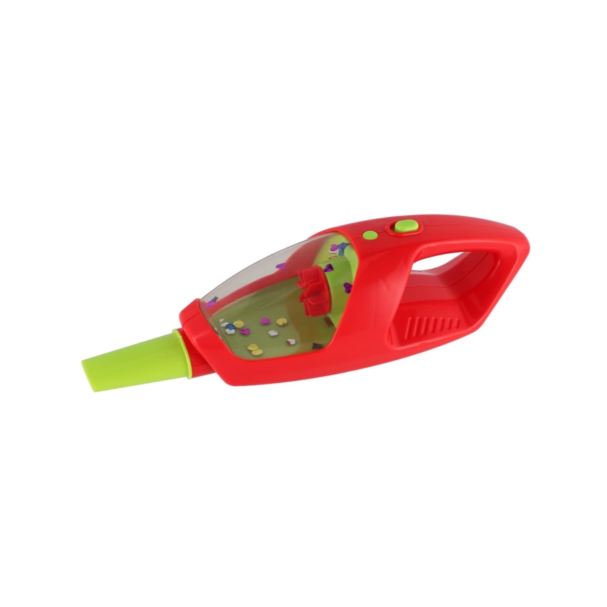 Пилосос з підсвічуванням та звуковими ефектами 2-в-1, живлення від 2×AA