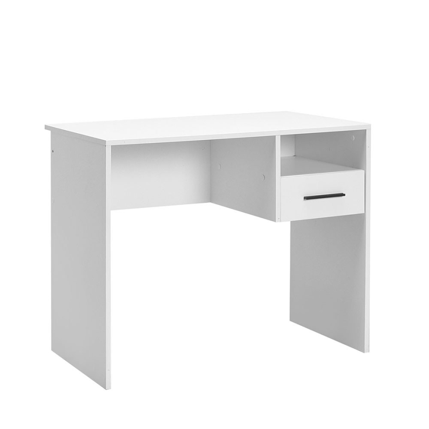 Письменный стол 75x90 см белый