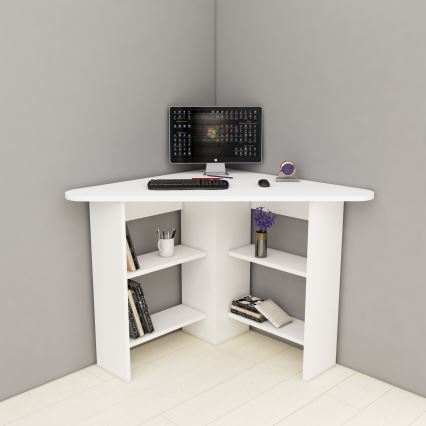 Письменный стол CORNER 73,8x80 см белый