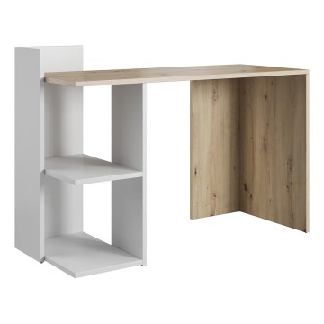 Письменный стол MARLO дуб артизан/белый