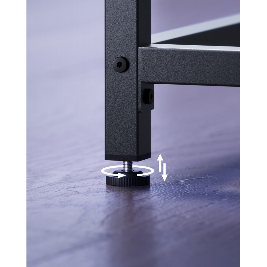 Письменный стол SOLEA, чёрный