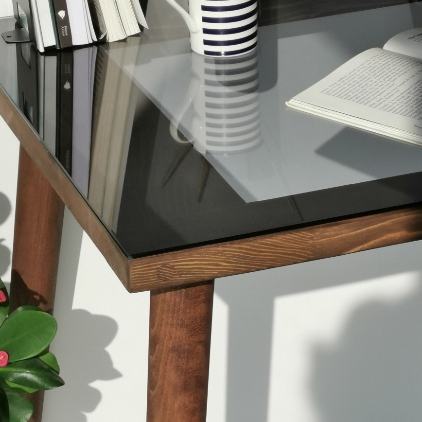 Письмовий стіл COZY 73x110 см сосна/чорний