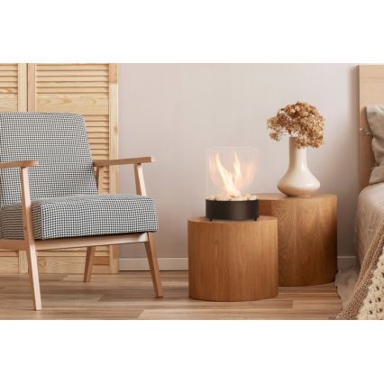 Planika - Біокамін 36,3x25,1 см 2,5kW чорний