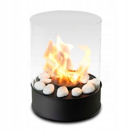 Planika - Біокамін 36,3x25,1 см 2,5kW чорний