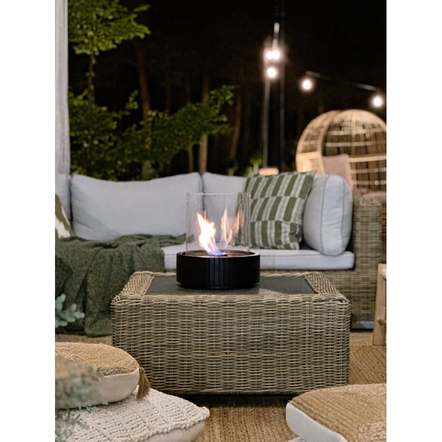 Planika - Биокамин 35,3x25,1 см 2,5kW черный
