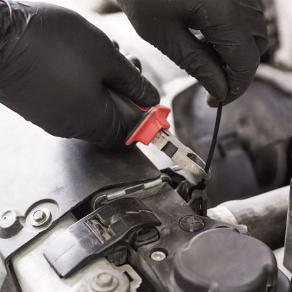 Пластикові кабельні стяжки 3,5x200мм 100шт. чорний