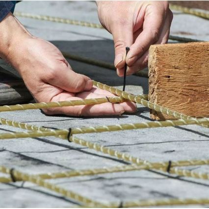 Пластиковые кабельные хомуты 3,5x200 мм 100 шт. черные