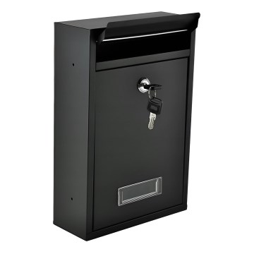 Почтовый ящик 21,7x32 см чёрный