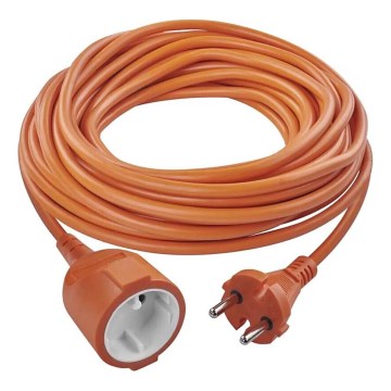 Подовжувач 1 розетка 20м помаранчевий