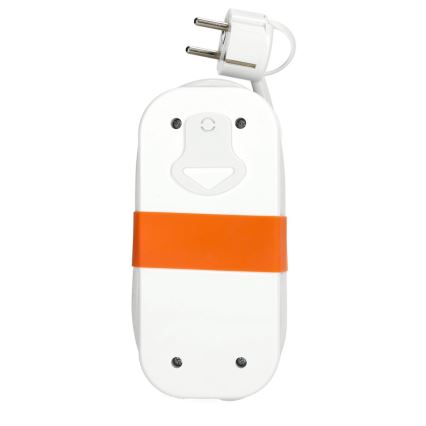 Подовжувач 2 розетки + 2xUSB 1,4 м білий